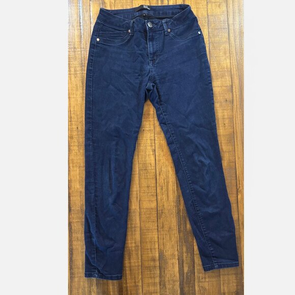 1822 Denim Skinny Jeans Women’s Size 6 Dark Wash Stretch - Picture 2 of 10